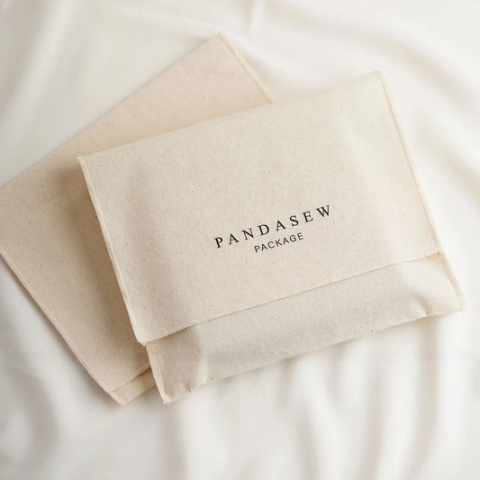 Custom Logo cotton envelope bag Dust Bag Wedding Party Christmas Candy Gift Bag for Earring Ring Necklace Packaging Pouches