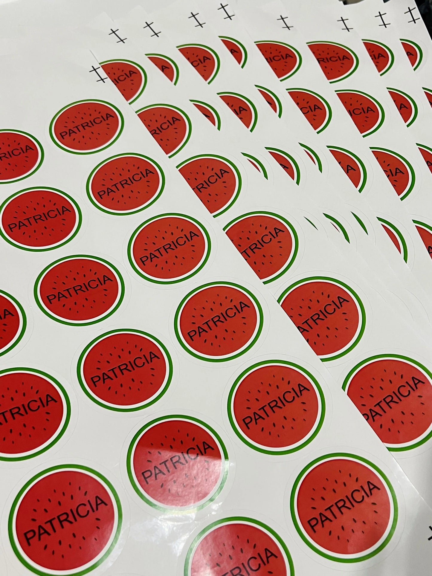 1000PCS Custom Stickers Customize Logo Business Name Thank You Stickers Personalized Packaging Labels Design Your Own Stickers