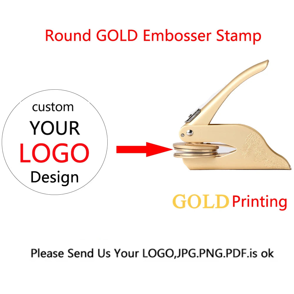 LuxeSeal™ – Personalized Embosser for Weddings & Branding
